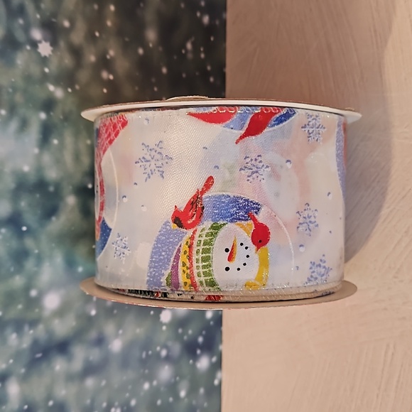 Holiday Christmas non religious wire ribbon rolls and a question game most NWT - Picture 11 of 12